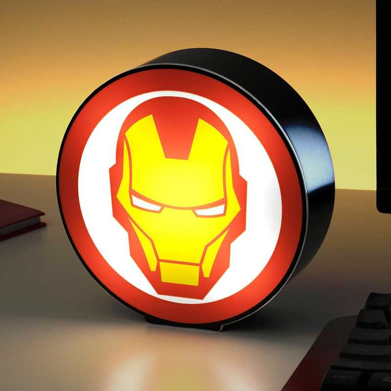 Boîte Lumineuse Iron Man 15 cm Paladone – Marvel Avengers · Smarty Paris